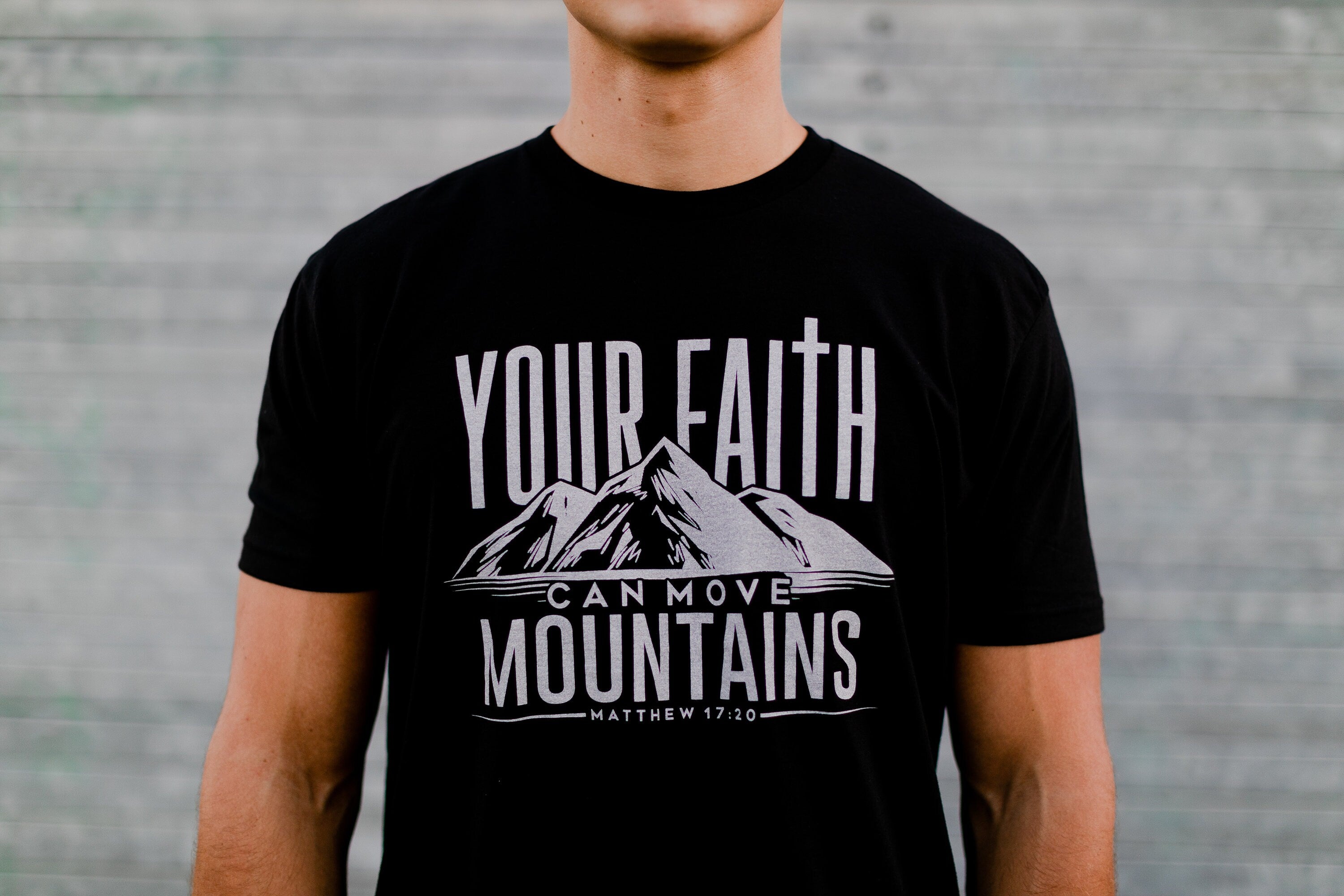 Unisex Faith Mountain Graphic T-Shirt