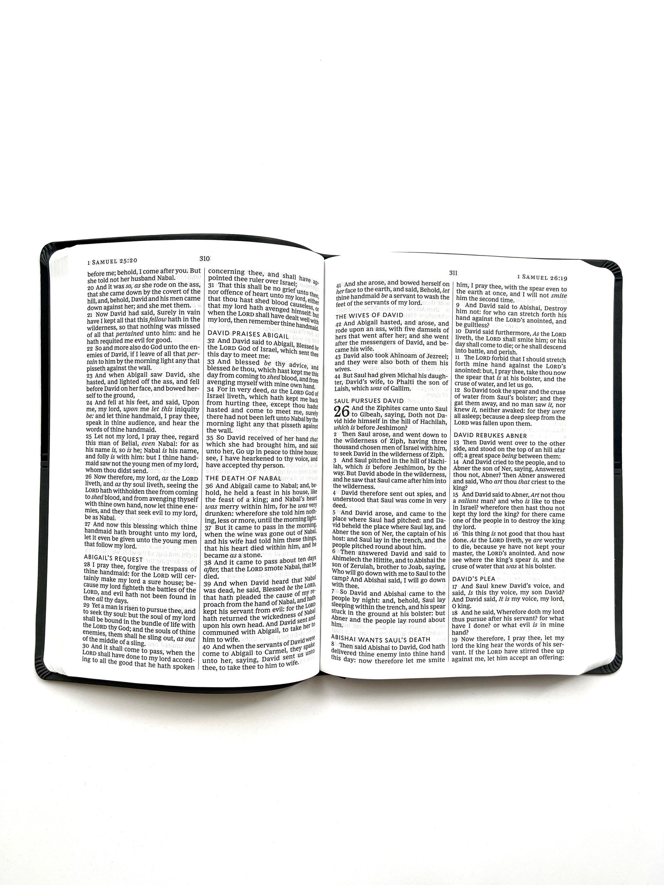 Custom Engraved KJV Bible: Personalized Religious Gift