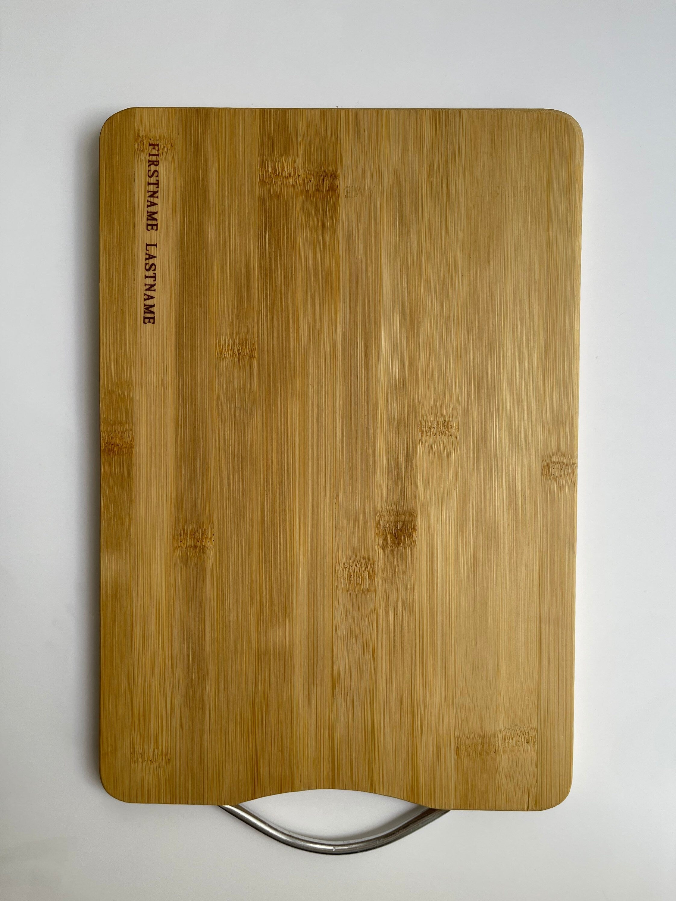 Personalized Bamboo Cutting Board, Custom Engraved Gift