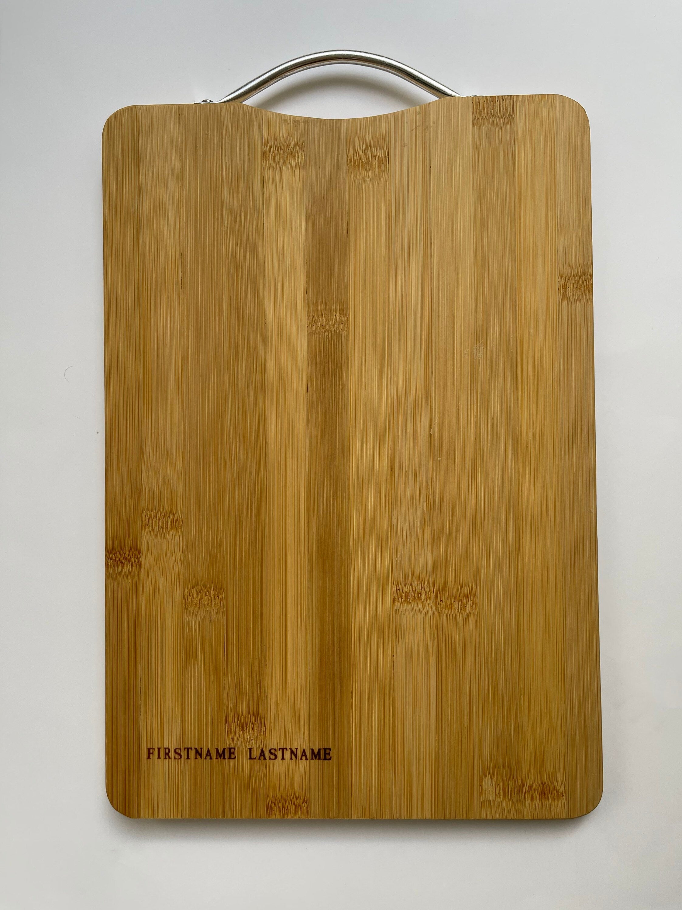 Personalized Bamboo Cutting Board, Custom Engraved Gift