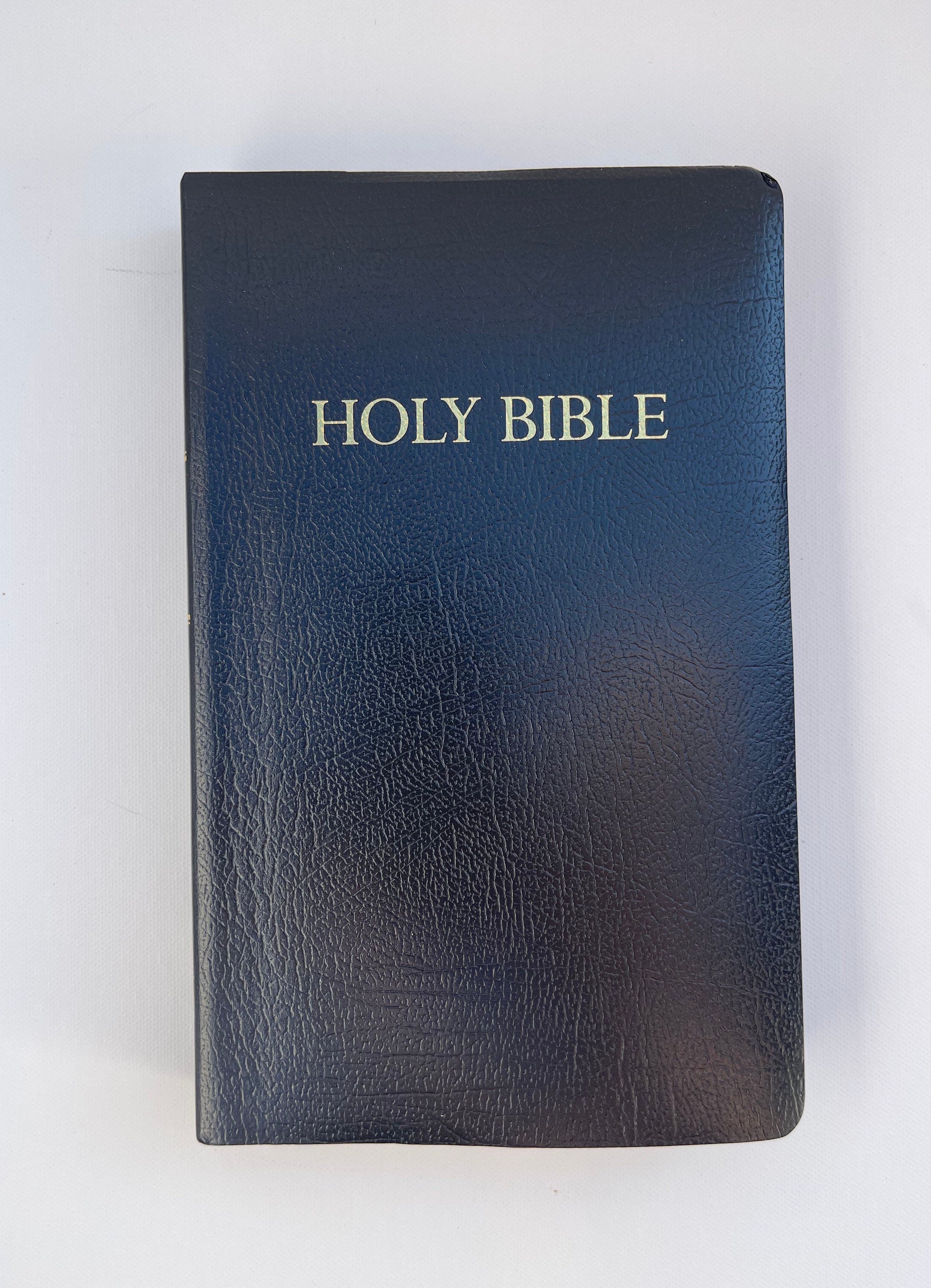 King James Version Holy Bible, Color Maps, Gift for Him or Her