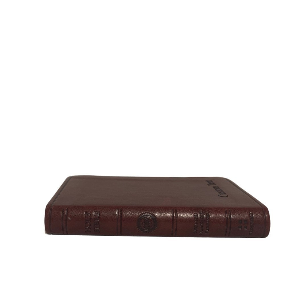 Engraved Pocket Bible -TINY Small Bible ESV Translation Personalized Holy Bible Cover New Testament Bible Psalms and Proverbs Christian Gift