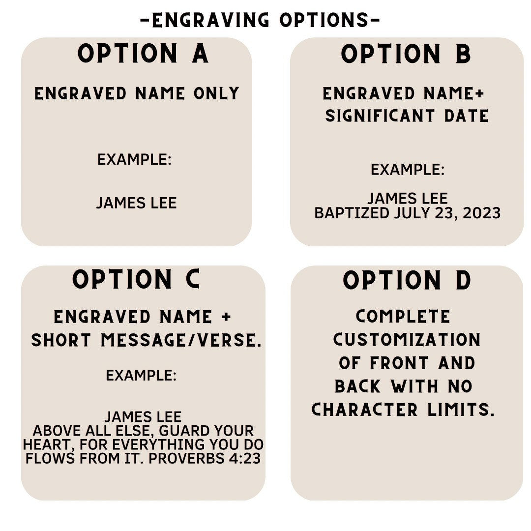 Personalized ESV Bible, Brown Leather Cover, Christian Gift