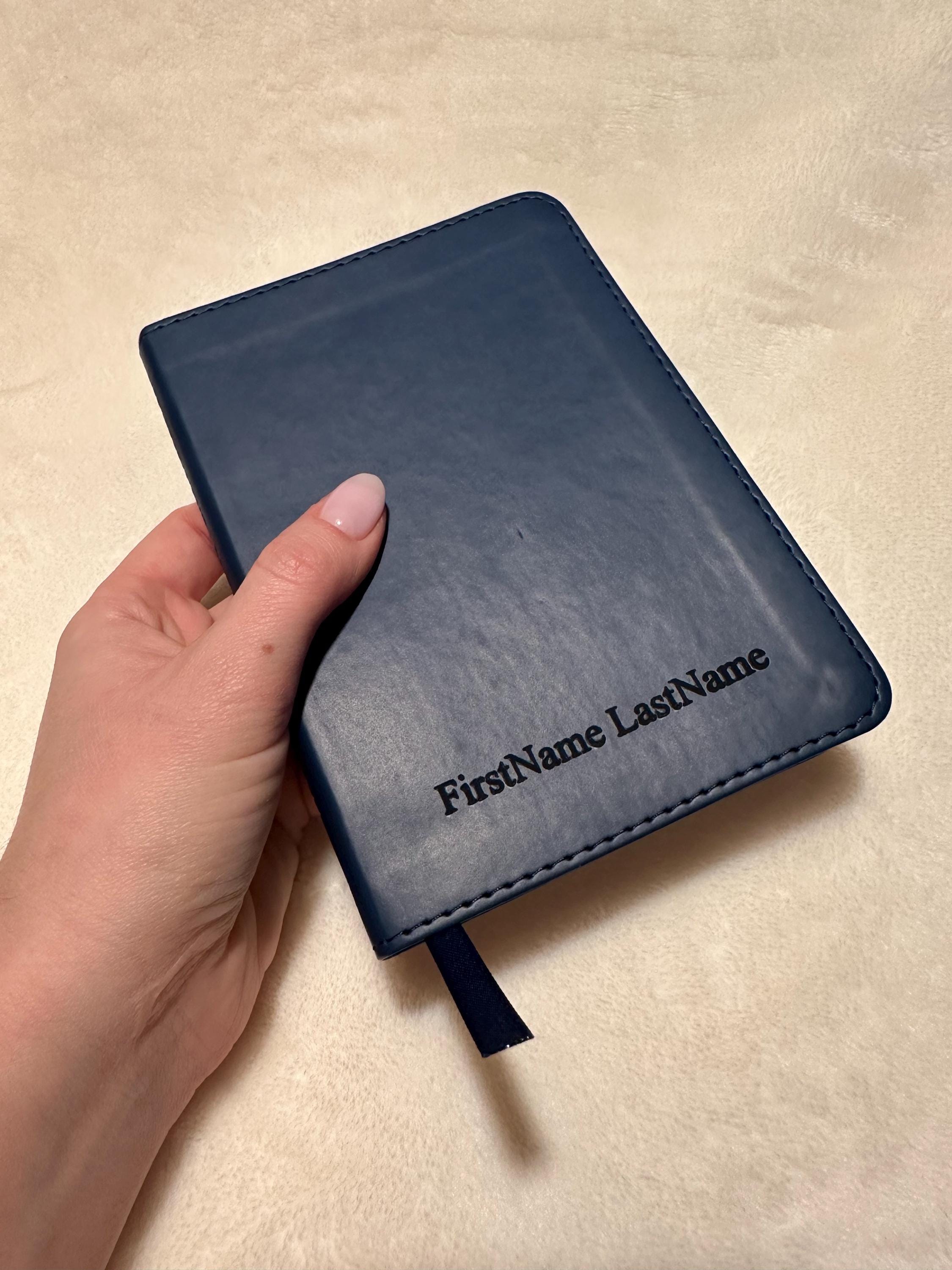 Personalized KJV New Testament Bible, Compact Engraved Gift
