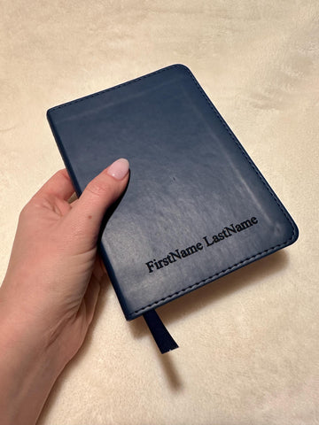 Personalized KJV New Testament Bible, Compact Engraved Gift