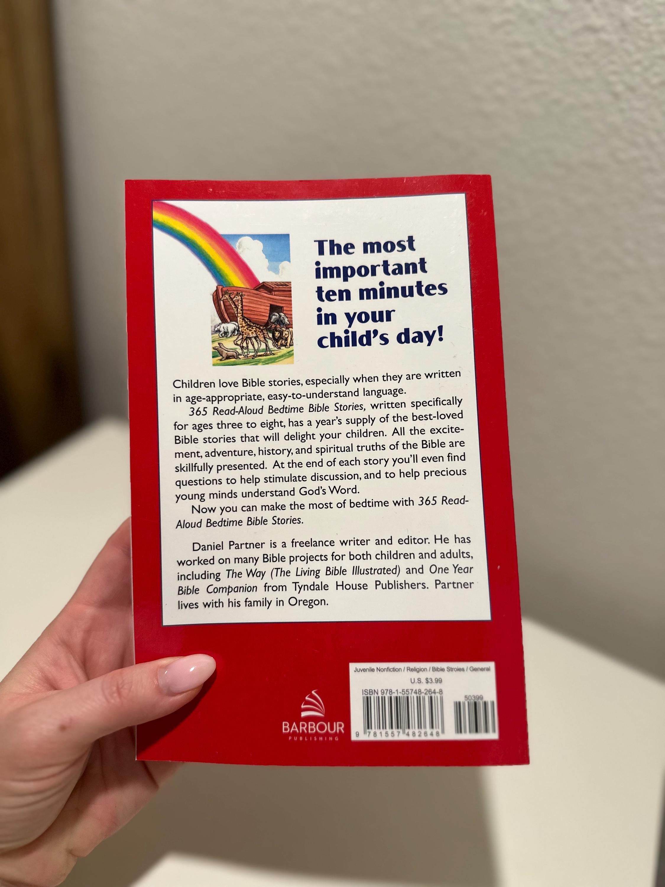 Illustrated Children's Bible, 365 Bedtime Stories