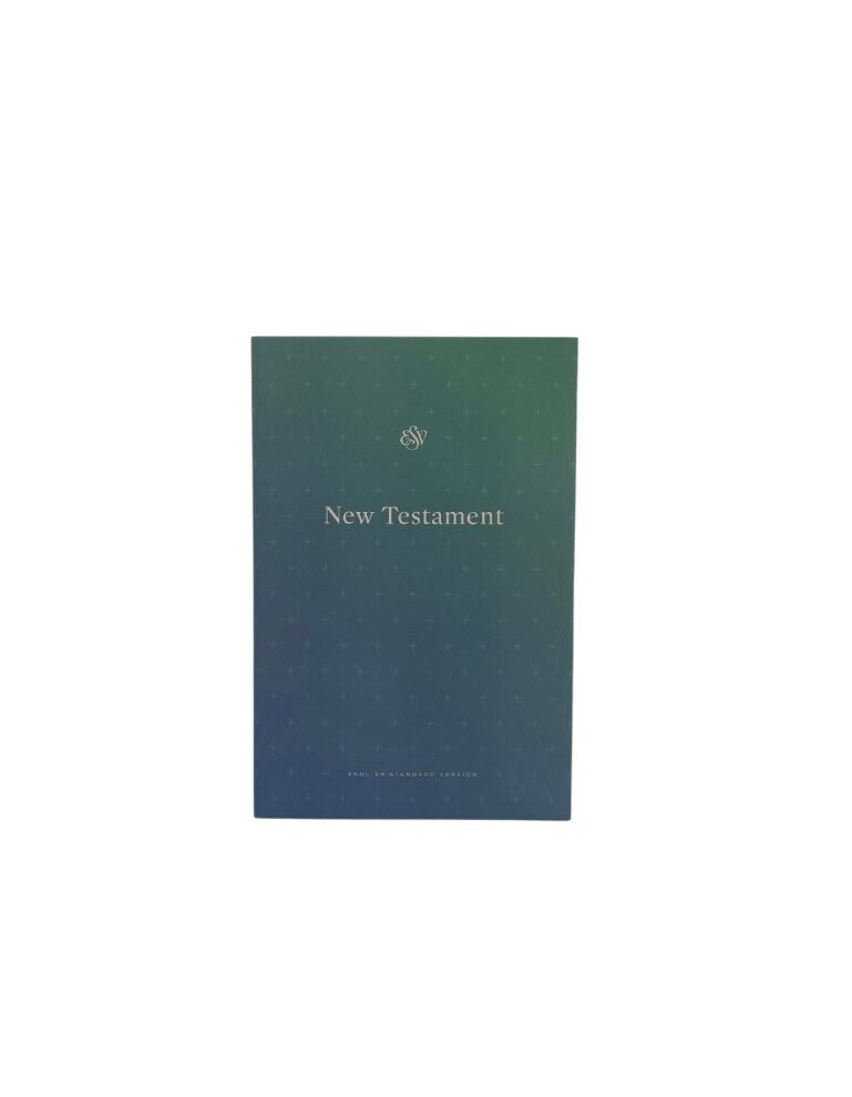 Set of 5 English Standard Version New Testament ONLY,perfect for evangelizing , Evangelists Bible / ESV Cheap Bible / Thin Bible